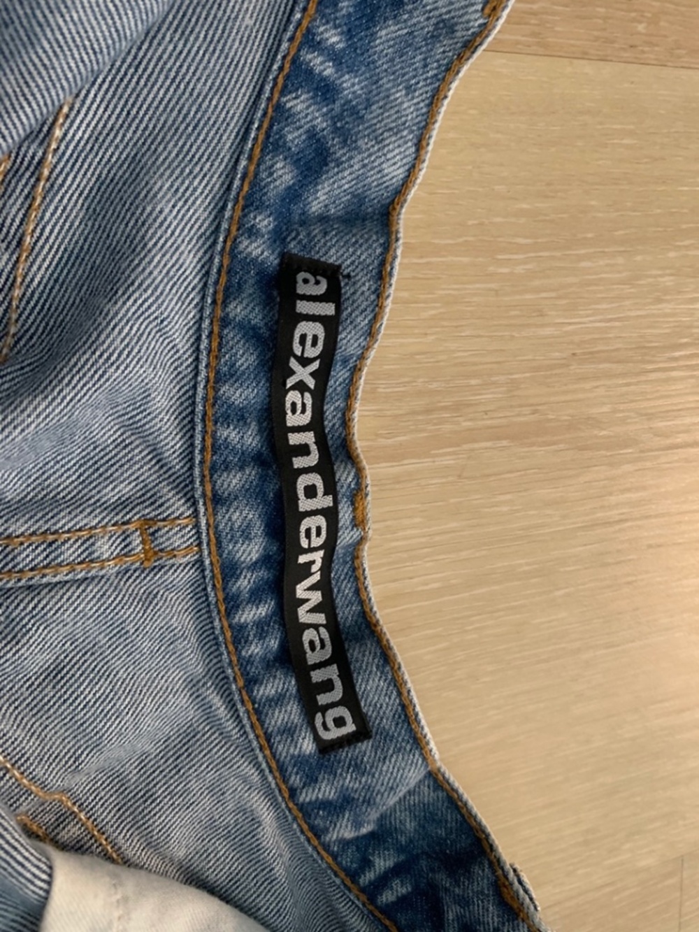 Alexander Wang Denim Cutoff Shorts Size 24
